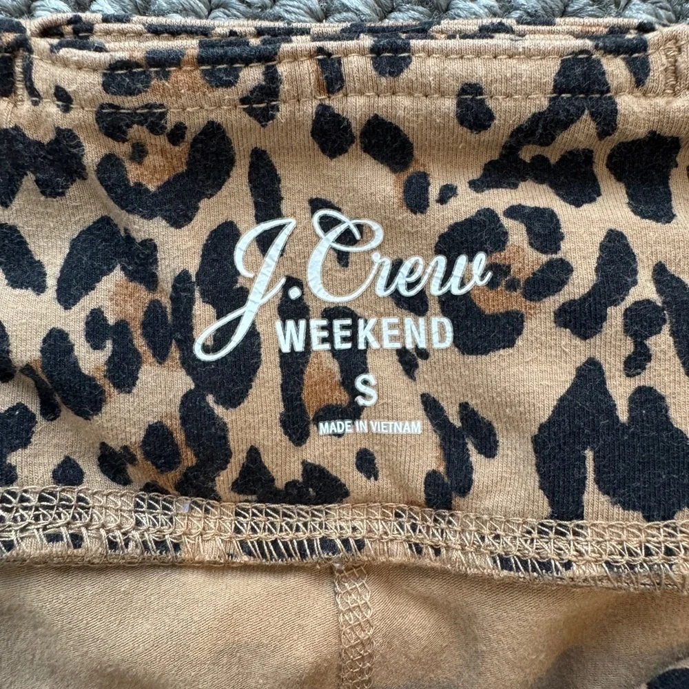 J.Crew Weekend Animal Print Leggings - Picture 3 of 3